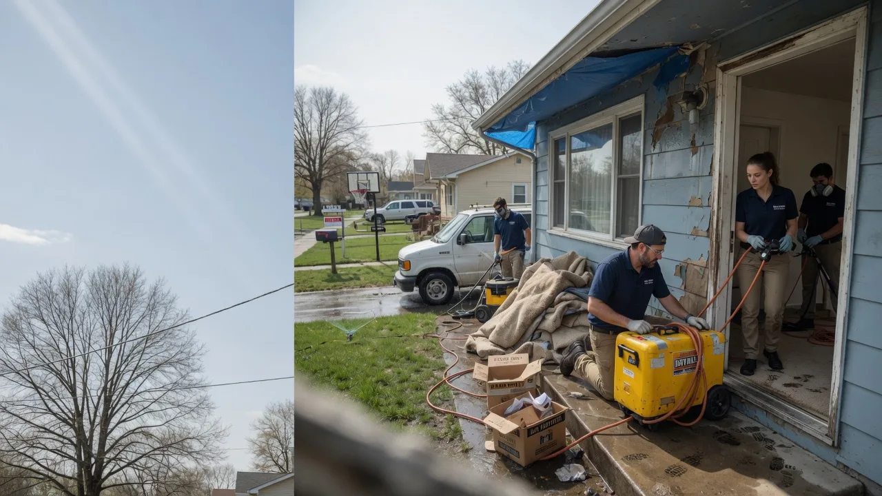 Basement Flood Cleanup in Dodgeville, WI near me